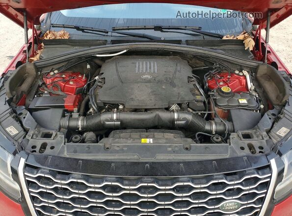 SALYB2RV6JA769923 2018 LAND ROVER RANGE Красный Вид наклейки с VIN-кодом