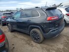 2018 Jeep Cherokee Limited Black vin: 1C4PJMDB2JD571210