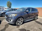 2017 Kia Sorento Ex V6 Gray vin: 5XYPHDA52HG244361