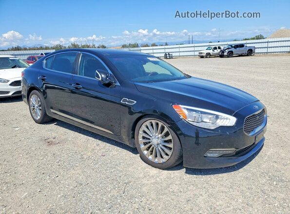 KNALW4D45H6036496 2017 KIA K900 Черный Вид спереди