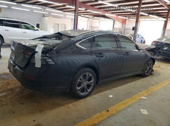 1HGCY1F33RA082182 2024 HONDA ACCORD Черный Передняя правая четверть