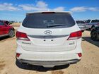 2017 Hyundai Santa Fe Se Белый vin: KM8SNDHF1HU241012