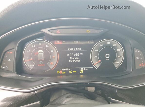WA1EVAF16KD030798 2019 AUDI Q8 Gray Widok tylnych siedzeń