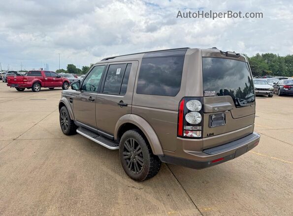 SALAG2V69GA790940 2016 LAND ROVER LR4 Коричневый Передняя правая четверть