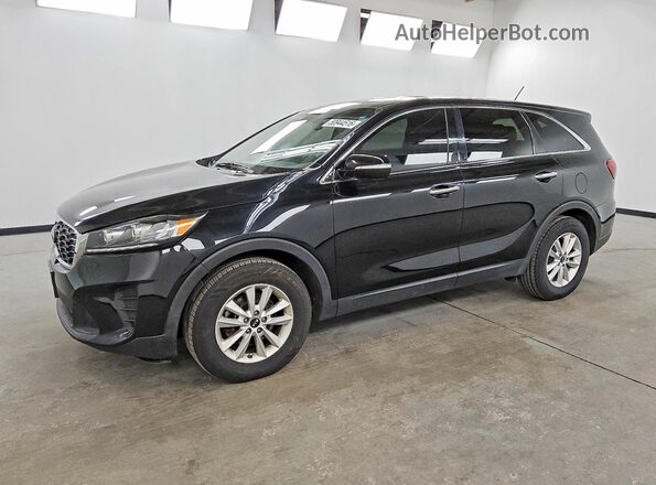 5XYPG4A38LG630941 2020 KIA SORENTO Черный Передняя левая четверть