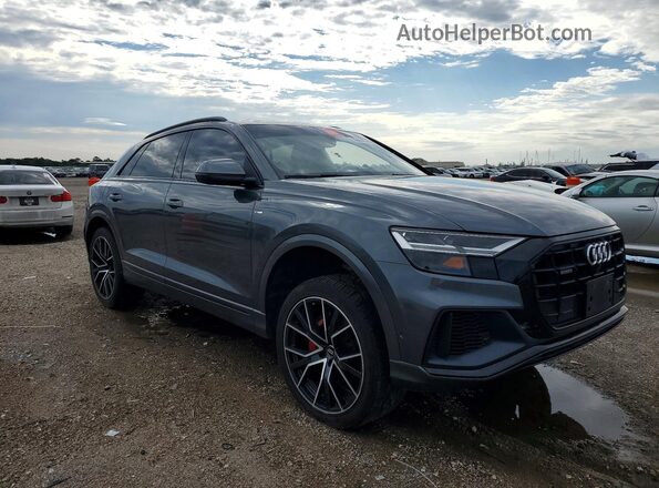 WA1EVAF16KD030798 2019 AUDI Q8 Gray Widok z przodu
