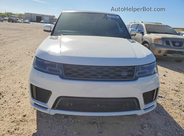 SALWR2RE4JA801271 2018 LAND ROVER RANGE White Widok z tyłu