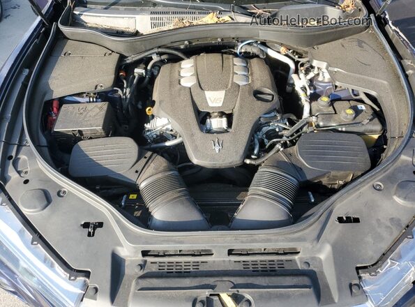 ZN661XUA6MX370853 2021 MASERATI LEVANTE Blue Вид підкапотного простору
