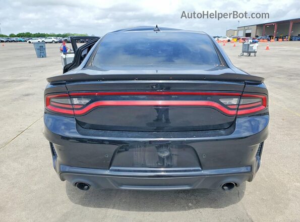 2C3CDXGJ5PH556887 2023 DODGE CHARGER Черный Вид салона спереди