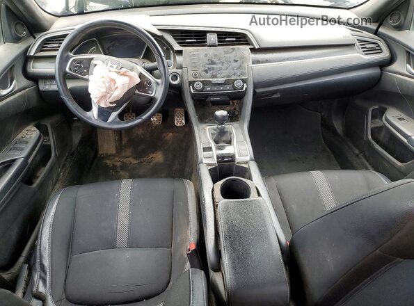 19XFC2E89LE005155 2020 HONDA CIVIC Gray Вид панелі приладів