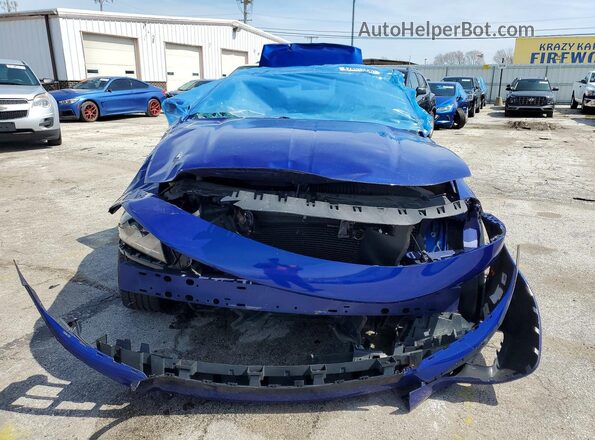 2C3CDXBG6LH156083 2020 DODGE CHARGER Синий Вид сзади