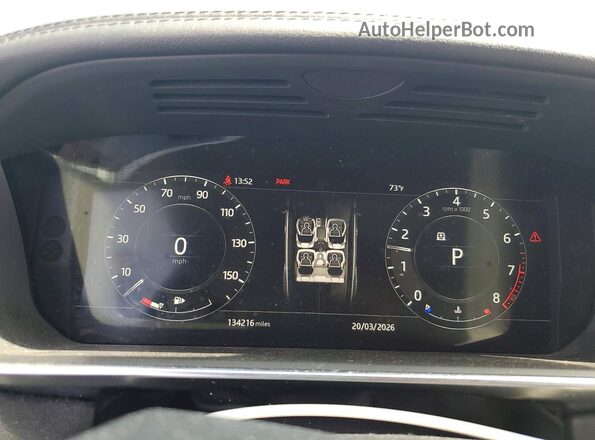 SALWR2RV4JA412761 2018 LAND ROVER RANGE Серый Вид задних сидений
