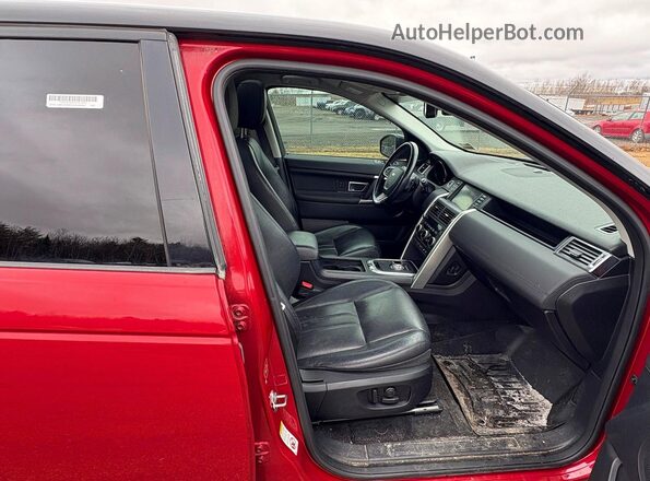 SALCR2BG4GH590300 2016 LAND ROVER DISCOVERY Бордовый Вид сзади