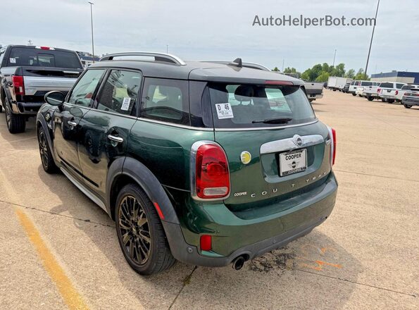 WMZYU7C52K3F94781 2019 MINI COOPER Зеленый Передняя правая четверть