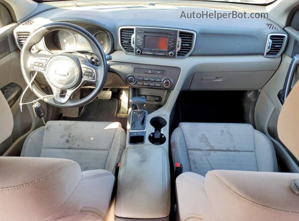 KNDPM3AC5J7474466 2018 KIA SPORTAGE Красный Вид щитка приборов