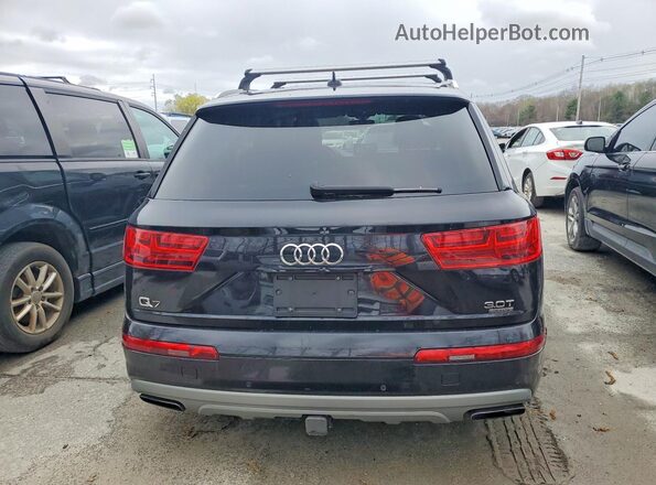 WA1LAAF78HD004316 2017 AUDI Q7 Черный Вид салона спереди