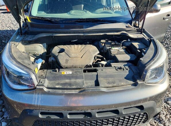 KNDJN2A26G7239040 2016 KIA SOUL Серый Вид подкапотного пространства