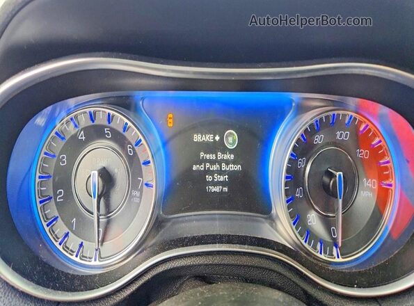 2C3CCAEG8HH579766 2017 CHRYSLER 300 Синий Вид задних сидений