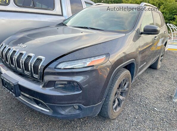 1C4PJLCB4HW508135 2017 JEEP CHEROKEE Серый Задняя правая четверть