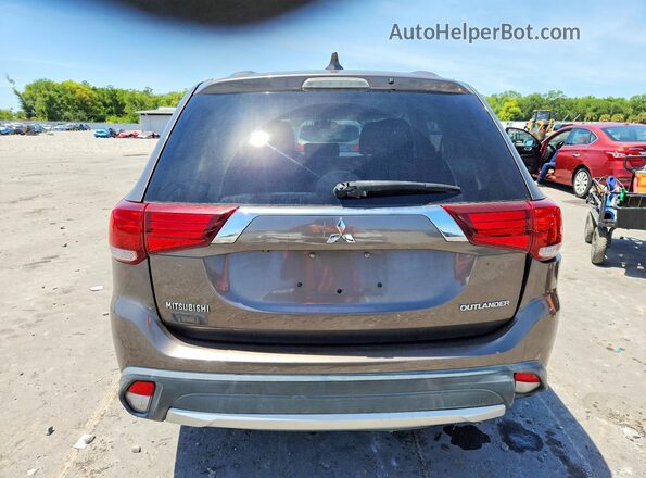 JA4AD2A32JZ006547 2018 MITSUBISHI OUTLANDER Коричневый Задняя правая четверть