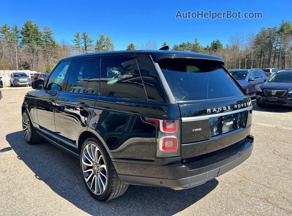 SALGS2SV8KA517596 2019 LAND ROVER RANGE ROVER Black Rear right