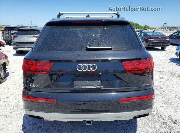 WA1VAAF70KD028769 2019 AUDI Q7 Черный Вид салона спереди