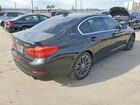2019 Bmw 530e Черный vin: WBAJA9C52KB399446