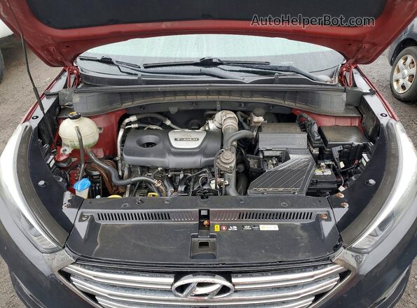 KM8J3CA23HU293065 2017 HYUNDAI TUCSON Красный Вид наклейки с VIN-кодом