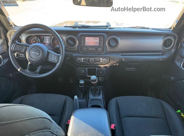 1C6HJTAG6ML531034 2021 JEEP GLADIATOR Черный Вид задних сидений