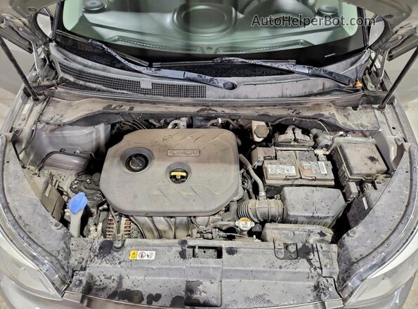 KNDJP3A54J7535109 2018 KIA SOUL Серый Вид подкапотного пространства