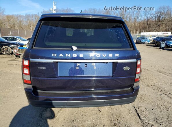 SALGS2FVXHA374475 2017 LAND ROVER RANGE Blue წინა სალონის ხედი