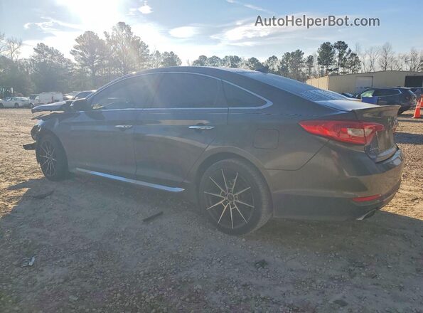 5NPE34AFXGH374832 2016 HYUNDAI SONATA Серый Задняя правая четверть