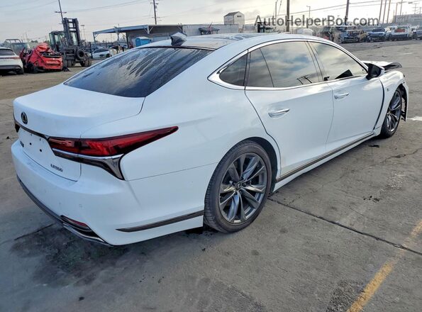 JTHB51FF4J5000484 2018 LEXUS LS500 White წინა მარჯვენა