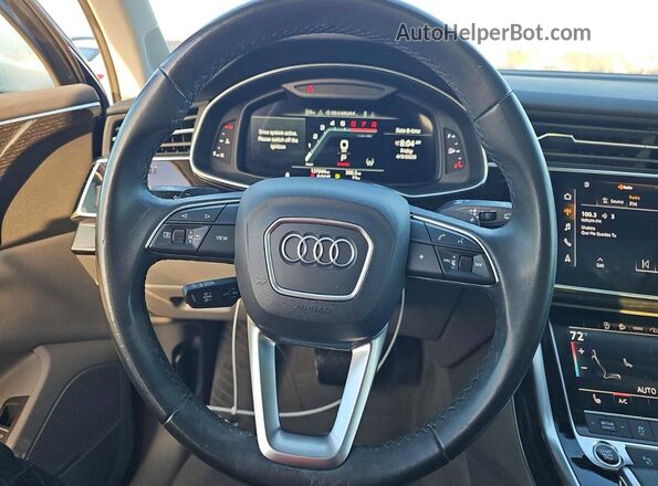 WA1LXBF79ND006740 2022 AUDI Q7 Синий Вид наклейки с VIN-кодом