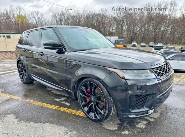 SALWS2RU2LA738718 2020 LAND ROVER RANGE ROVER Черный Вид спереди