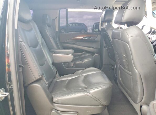 1GYS3HKJ6LR184262 2020 CADILLAC ESCALADE Черный Вид подкапотного пространства