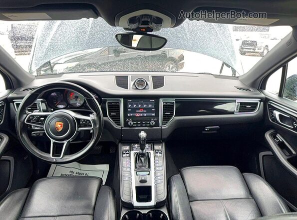 WP1AB2A5XJLB34419 2018 PORSCHE MACAN Синий Вид задних сидений