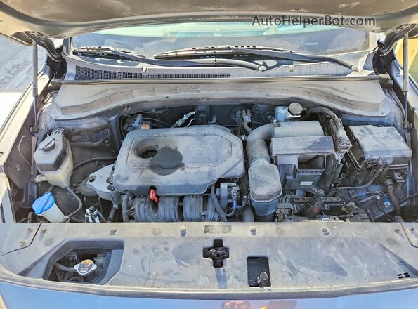 5NMS53AD8KH037104 2019 HYUNDAI SANTA Charcoal Widok naklejki z numerem VIN