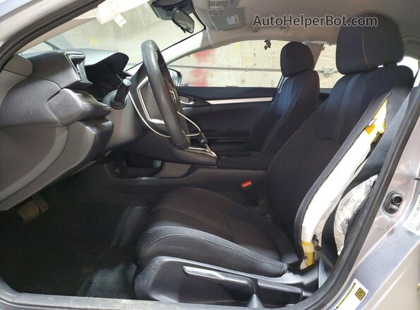 19XFC2F62KE027560 2019 HONDA CIVIC Серебряный Вид салона спереди