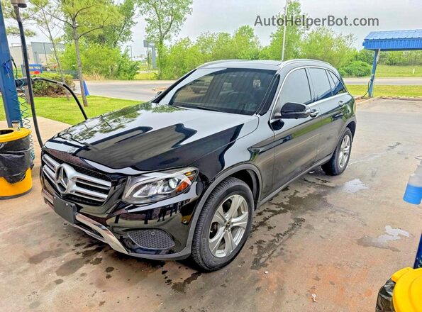 WDC0G4JB0JV036983 2018 MERCEDES-BENZ GLC-CLASS Черный Задняя правая четверть