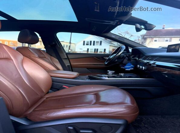 WA1LAAF72HD016784 2017 AUDI Q7 Белый Вид задней части салона