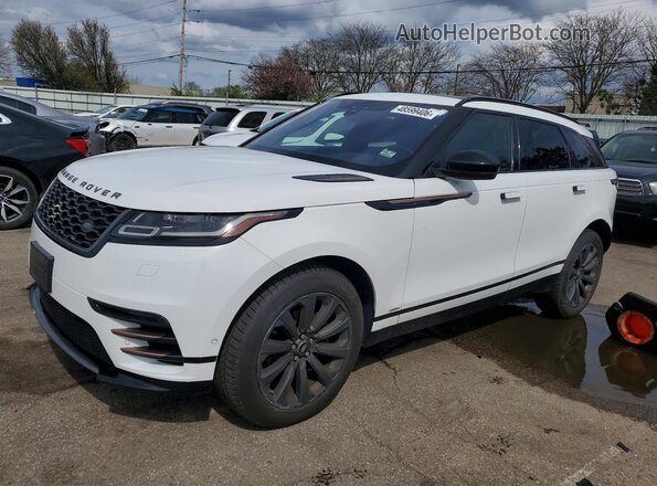 SALYL2RN5JA744962 2018 LAND ROVER RANGE Белый Передняя левая четверть