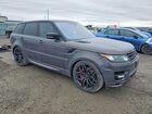 2017 Land Rover Range Rover Sport Autobiography Gray vin: SALWV2FE4HA173867