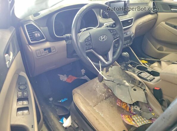 KM8J3CALXLU271422 2020 HYUNDAI TUCSON Черный Вид щитка приборов