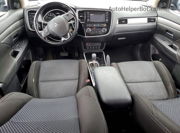 JA4AZ2A37HZ049471 2017 MITSUBISHI OUTLANDER Черный Вид щитка приборов