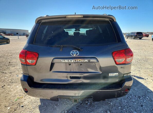 5TDZY5G16GS061873 2016 TOYOTA SEQUOIA Gray Widok wnętrza z przodu