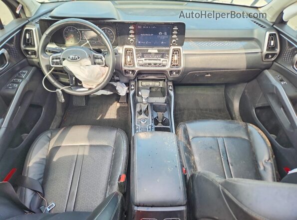5XYRLDLC8MG051497 2021 KIA SORENTO Черный Вид щитка приборов