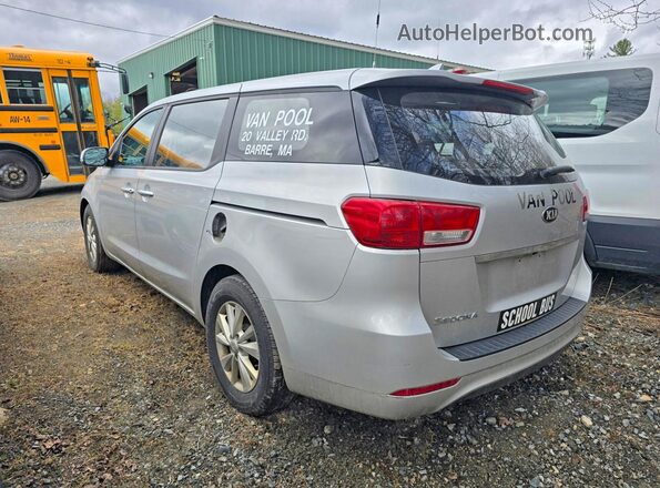 KNDMA5C17J6400720 2018 KIA SEDONA Серый Передняя правая четверть