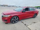 2022 Honda Accord Hybrid Sport Red vin: 1HGCV3F27NA011766