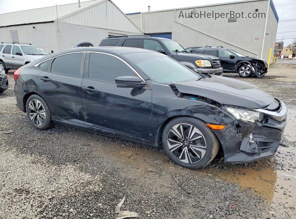 2HGFC1F75GH647318 2016 HONDA CIVIC Black Delantero derecho